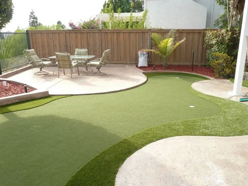 Minigolf műfű